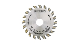 PROXXON 4528017 - Kreissägeblatt, Hartmetall bestückt